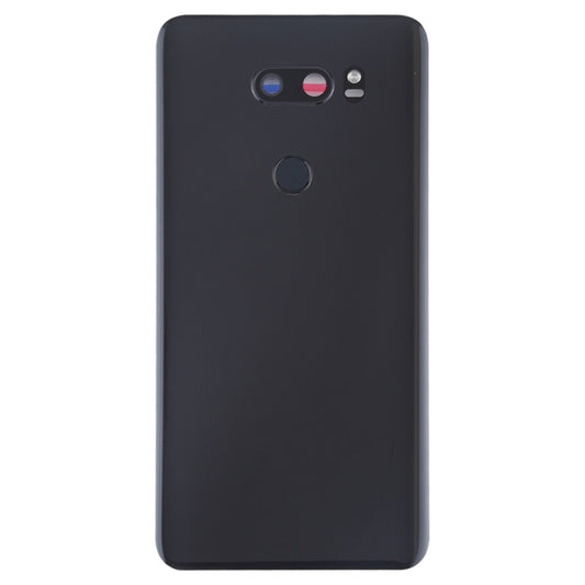 Battery Back Cover with Camera Lens & Fingerprint Sensor for LG V30+ / VS996 / LS998U / H933 / LS998U / H930(Black) - For LG by buy2fix | Online Shopping UK | buy2fix