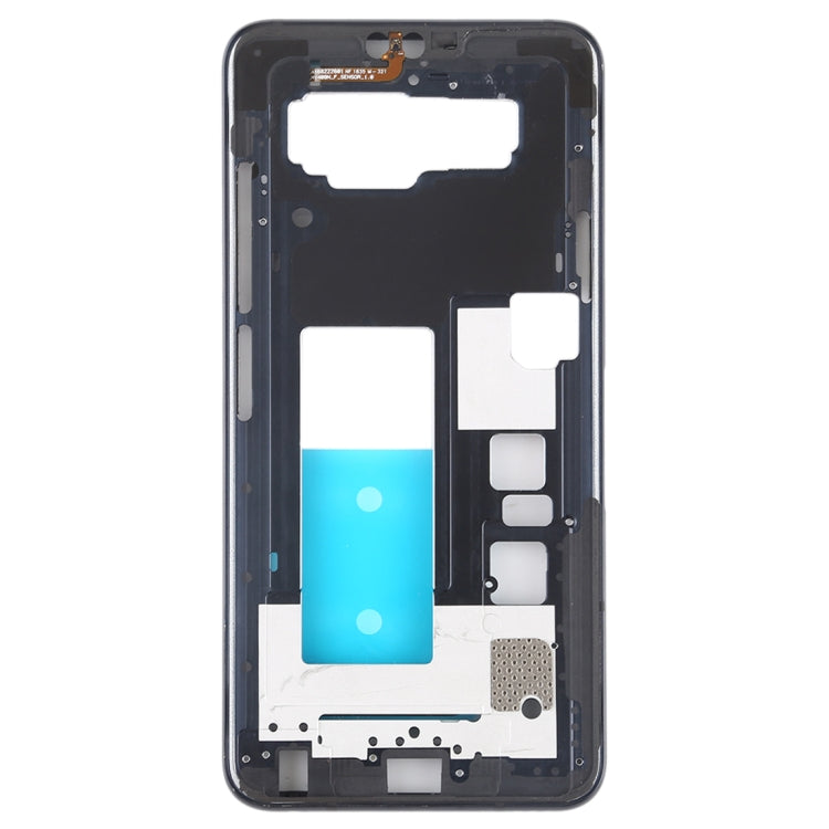 Front Housing LCD Frame Bezel Plate for LG V40 ThinQ (Black) - For LG by buy2fix | Online Shopping UK | buy2fix