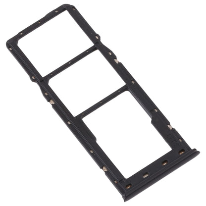 For OPPO Realme 3 Pro / Realme X Lite SIM Card Tray + SIM Card Tray + Micro SD Card Tray (Black) - Card Tray by buy2fix | Online Shopping UK | buy2fix