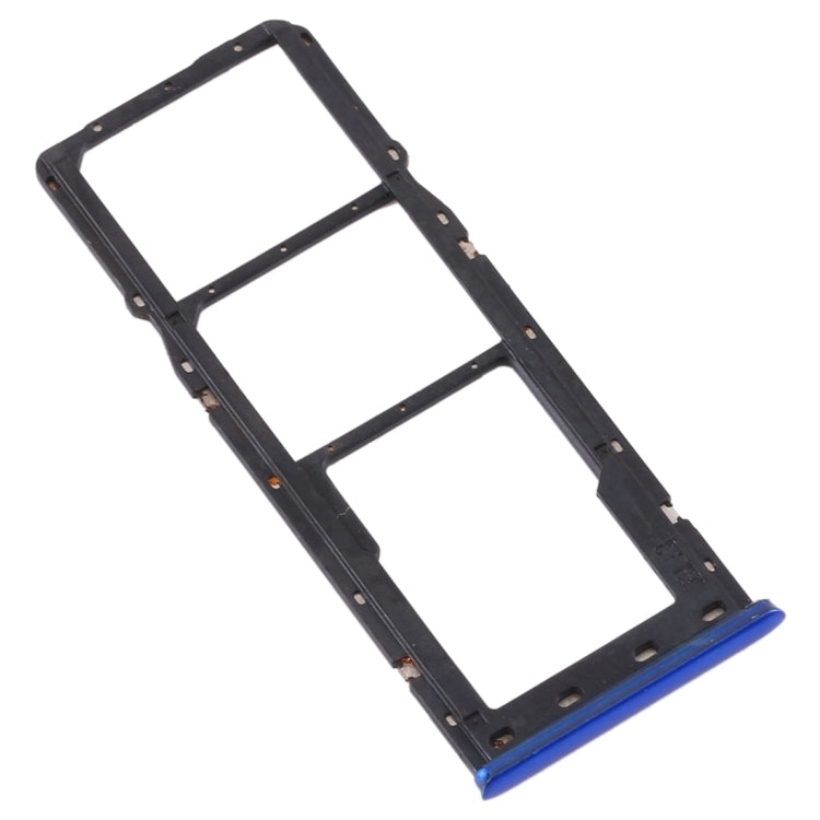 For OPPO Realme 3 Pro / Realme X Lite SIM Card Tray + SIM Card Tray + Micro SD Card Tray (Blue) - Card Tray by buy2fix | Online Shopping UK | buy2fix