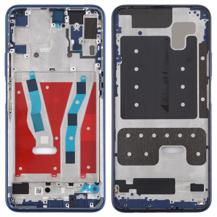 Original Middle Frame Bezel Plate for Huawei Honor 9X(Blue) - Frame Bezel Plate by buy2fix | Online Shopping UK | buy2fix