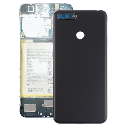 Back Cover with Side Keys for Huawei Y6 (2018)(Black) - Back Cover by buy2fix | Online Shopping UK | buy2fix