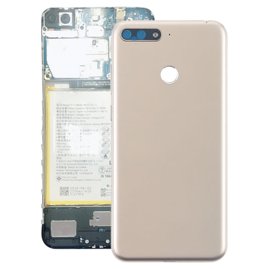 Back Cover with Side Keys for Huawei Y6 (2018)(Gold) - Back Cover by buy2fix | Online Shopping UK | buy2fix