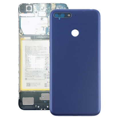 Back Cover with Side Keys for Huawei Y6 (2018)(Blue) - Back Cover by buy2fix | Online Shopping UK | buy2fix