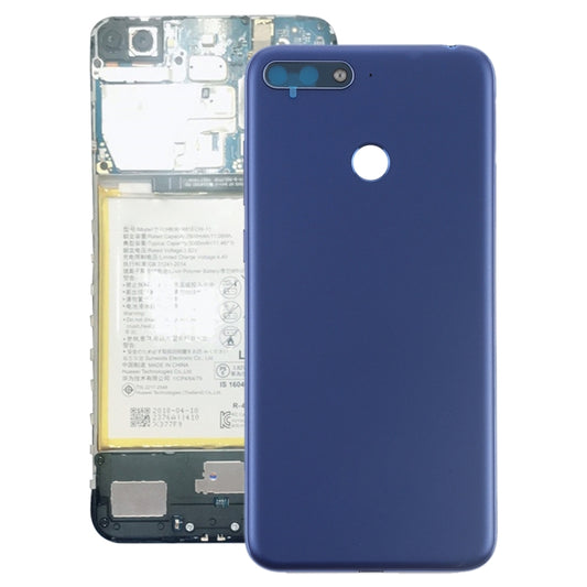 Back Cover with Side Keys for Huawei Y6 (2018)(Blue) - Back Cover by buy2fix | Online Shopping UK | buy2fix