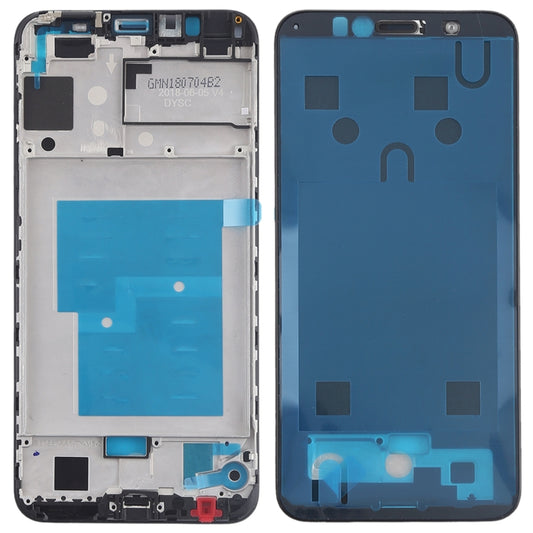 Front Housing LCD Frame Bezel for Huawei Y6 (2018)(Black) - Full Housing Cover by buy2fix | Online Shopping UK | buy2fix