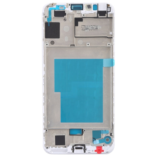 Front Housing LCD Frame Bezel for Huawei Y6 (2018)(White) - Full Housing Cover by buy2fix | Online Shopping UK | buy2fix