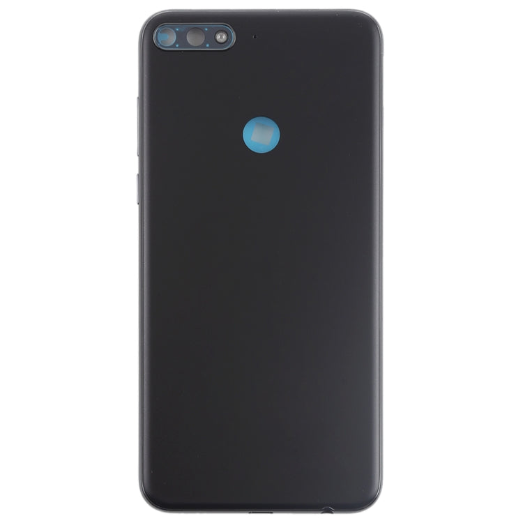 Back Cover with Side Keys for Huawei Y7 (2018)(Black) - Back Cover by buy2fix | Online Shopping UK | buy2fix