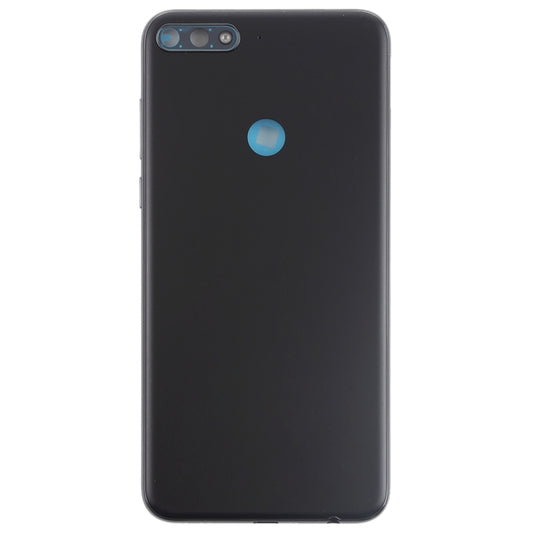 Back Cover with Side Keys for Huawei Y7 (2018)(Black) - Back Cover by buy2fix | Online Shopping UK | buy2fix