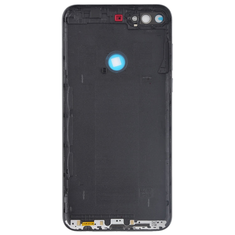 Back Cover with Side Keys for Huawei Y7 (2018)(Black) - Back Cover by buy2fix | Online Shopping UK | buy2fix