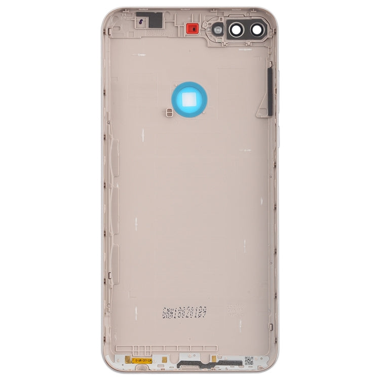 Back Cover with Side Keys for Huawei Y7 (2018)(Gold) - Back Cover by buy2fix | Online Shopping UK | buy2fix