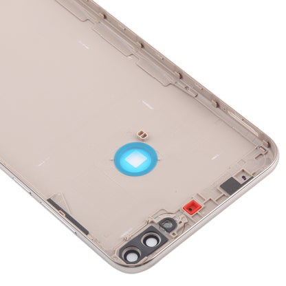 Back Cover with Side Keys for Huawei Y7 (2018)(Gold) - Back Cover by buy2fix | Online Shopping UK | buy2fix