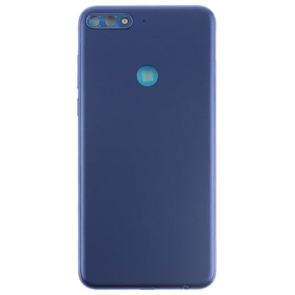 Back Cover with Side Keys for Huawei Y7 (2018)(Blue) - Back Cover by buy2fix | Online Shopping UK | buy2fix