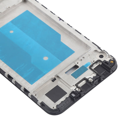 Front Housing LCD Frame Bezel for Huawei Y7 (2018)(Black) - Full Housing Cover by buy2fix | Online Shopping UK | buy2fix