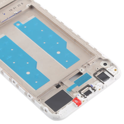 Front Housing LCD Frame Bezel for Huawei Y7 (2018)(White) - Full Housing Cover by buy2fix | Online Shopping UK | buy2fix