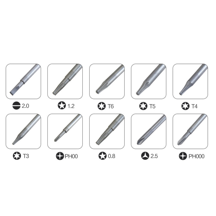 10 in 1 BEST BST-8800E Repair Tool Precision Multi-purpose Magnetic Screwdriver Set - Screwdriver Set by BEST | Online Shopping UK | buy2fix