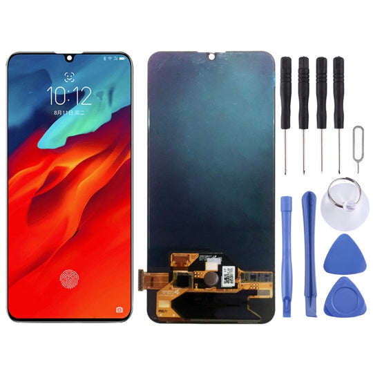 LCD-Bildschirm und Digitizer-Vollmontage für Lenovo Z6 Pro (Schwarz)