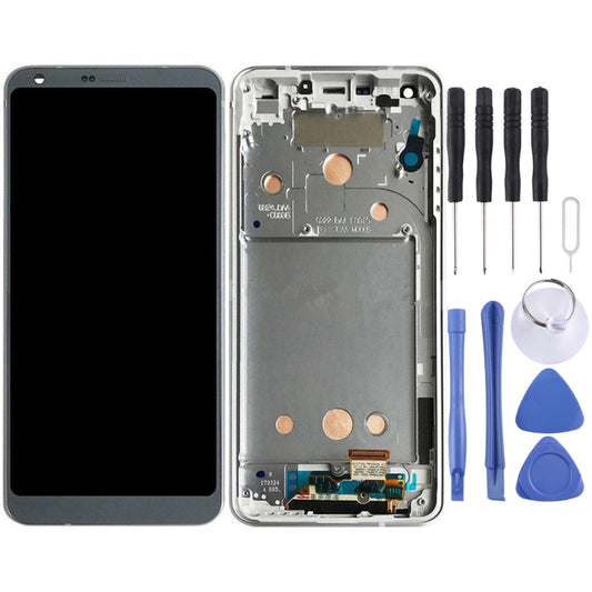Original LCD Screen for LG G6 / H870 / H870DS / H872 / LS993 / VS998 / US997 Digitizer Full Assembly with Frame (Blue) - For LG by buy2fix | Online Shopping UK | buy2fix