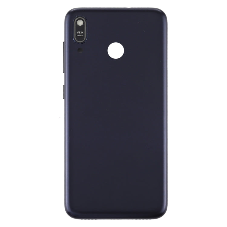 Battery Back Cover with Camera Lens & Side Keys for Asus Zenfone Max (M1) ZB555KL(Black Blue) - Back Cover by buy2fix | Online Shopping UK | buy2fix