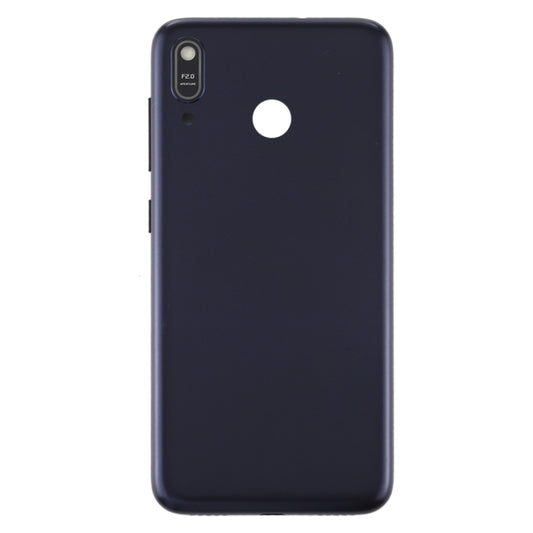 Battery Back Cover with Camera Lens & Side Keys for Asus Zenfone Max (M1) ZB555KL(Black Blue) - Back Cover by buy2fix | Online Shopping UK | buy2fix