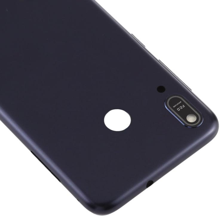 Battery Back Cover with Camera Lens & Side Keys for Asus Zenfone Max (M1) ZB555KL(Black Blue) - Back Cover by buy2fix | Online Shopping UK | buy2fix