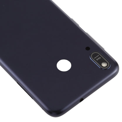Battery Back Cover with Camera Lens & Side Keys for Asus Zenfone Max (M1) ZB555KL(Black Blue) - Back Cover by buy2fix | Online Shopping UK | buy2fix