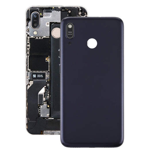 Battery Back Cover with Camera Lens & Side Keys for Asus Zenfone Max (M1) ZB555KL(Black Blue) - Back Cover by buy2fix | Online Shopping UK | buy2fix