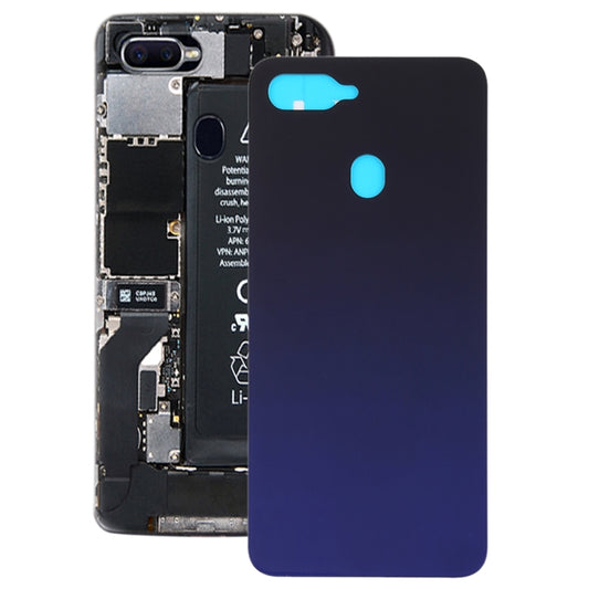 For OPPO A7x / F9 / F9 Pro Back Cover (Blue) - Back Cover by buy2fix | Online Shopping UK | buy2fix