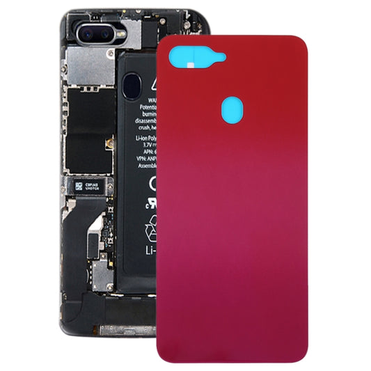 For OPPO A7x / F9 / F9 Pro Back Cover (Red) - Back Cover by buy2fix | Online Shopping UK | buy2fix
