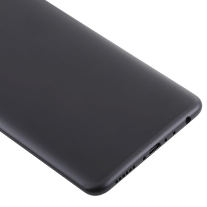 For Vivo X20 Back Cover with Camera Lens (Black) - Back Cover by buy2fix | Online Shopping UK | buy2fix