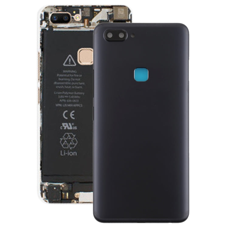 For Vivo X20 Back Cover with Camera Lens (Black) - Back Cover by buy2fix | Online Shopping UK | buy2fix