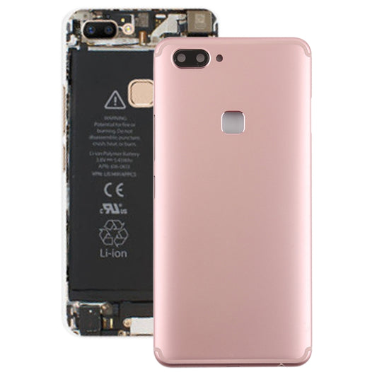 For Vivo X20 Back Cover with Camera Lens (Rose Gold) - Back Cover by buy2fix | Online Shopping UK | buy2fix