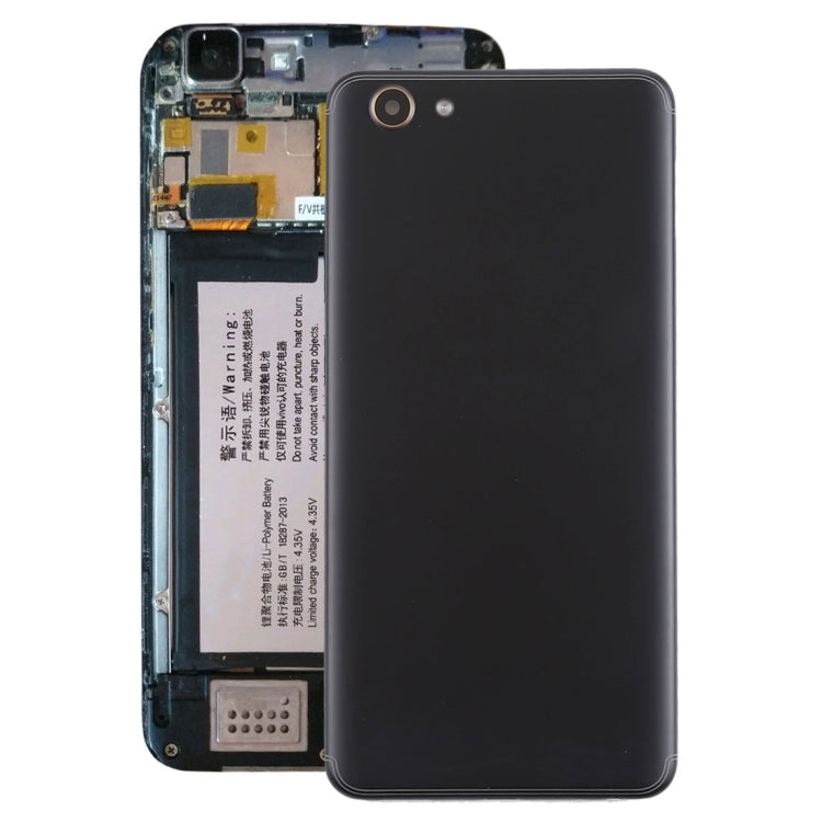 For Vivo Y71 Back Cover with Camera Lens Side Keys (Black) - Back Cover by buy2fix | Online Shopping UK | buy2fix
