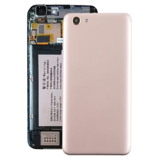 For Vivo Y71 Back Cover with Camera Lens Side Keys (Gold) - Back Cover by buy2fix | Online Shopping UK | buy2fix
