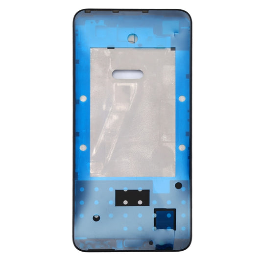For Huawei P smart (Enjoy 7S) Front Housing LCD Frame Bezel Plate(Black) - Full Housing Cover by buy2fix | Online Shopping UK | buy2fix