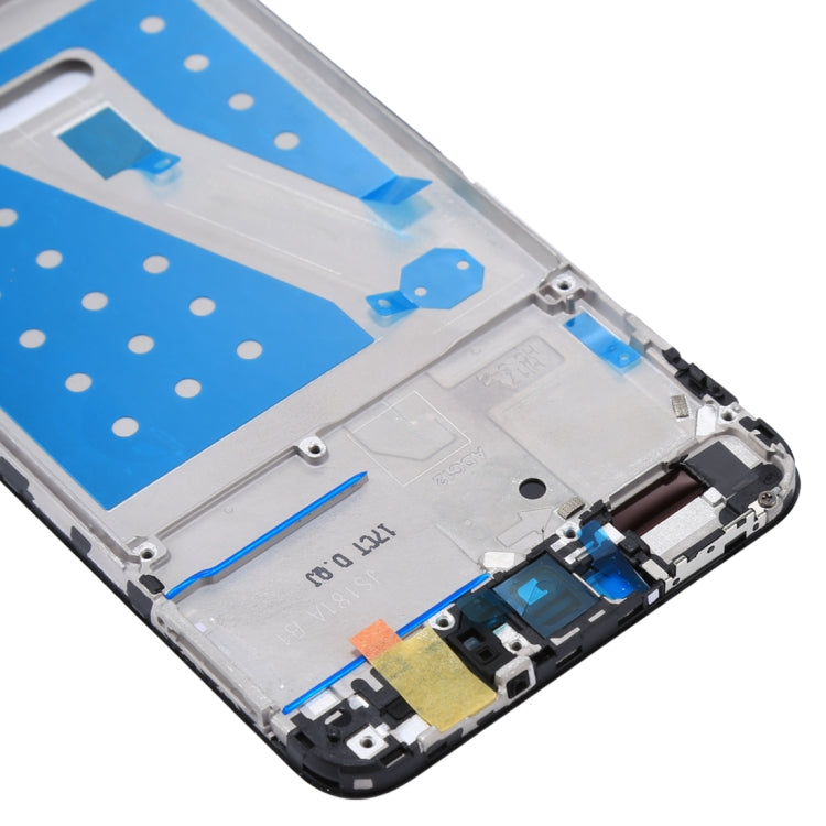 For Huawei P smart (Enjoy 7S) Front Housing LCD Frame Bezel Plate(Black) - Full Housing Cover by buy2fix | Online Shopping UK | buy2fix
