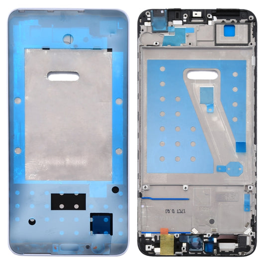 For Huawei P smart (Enjoy 7S) Front Housing LCD Frame Bezel Plate(White) - Full Housing Cover by buy2fix | Online Shopping UK | buy2fix