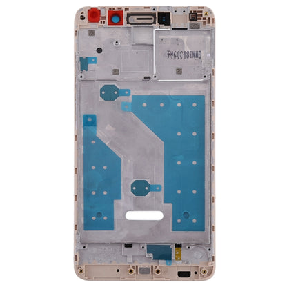 For Huawei Enjoy 7 Plus / Y7 Prime (2017) / Nova Lite Plus Front Housing LCD Frame Bezel Plate(Gold) - Full Housing Cover by buy2fix | Online Shopping UK | buy2fix