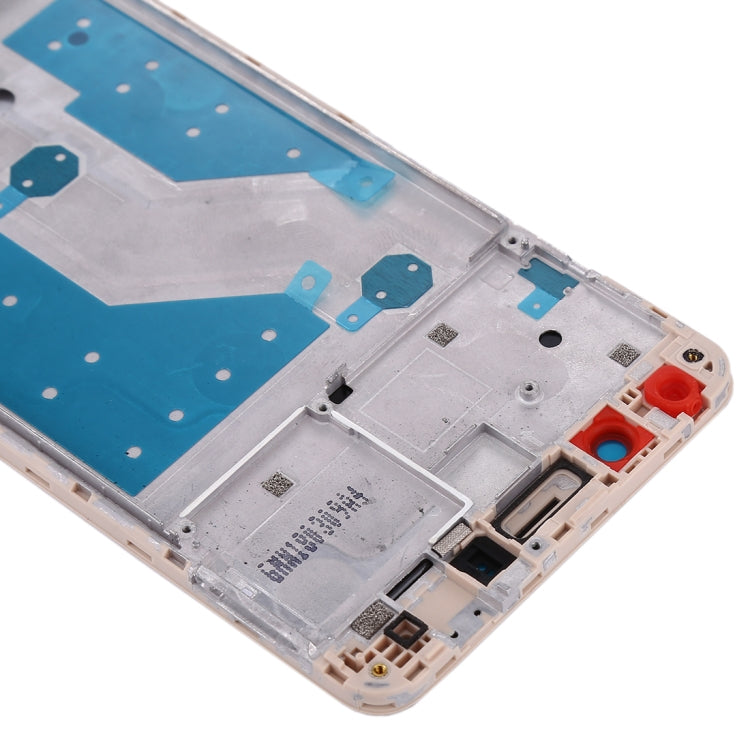 For Huawei Enjoy 7 Plus / Y7 Prime (2017) / Nova Lite Plus Front Housing LCD Frame Bezel Plate(Gold) - Full Housing Cover by buy2fix | Online Shopping UK | buy2fix