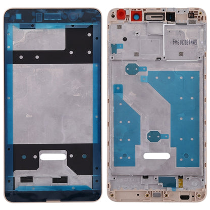 For Huawei Enjoy 7 Plus / Y7 Prime (2017) / Nova Lite Plus Front Housing LCD Frame Bezel Plate(Gold) - Full Housing Cover by buy2fix | Online Shopping UK | buy2fix