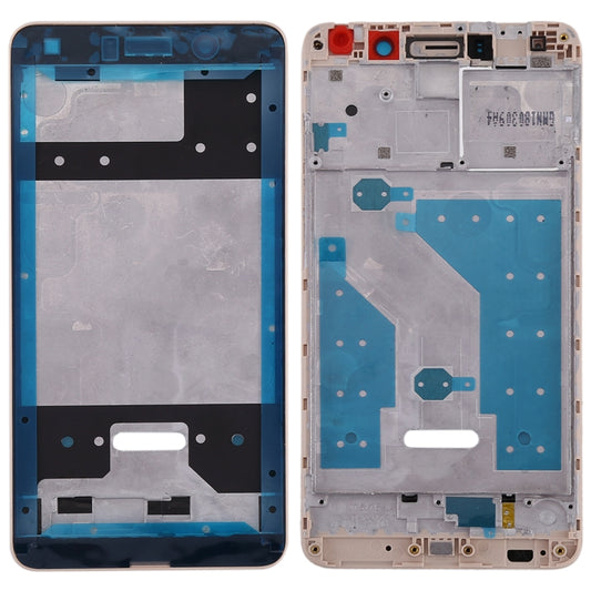 For Huawei Enjoy 7 Plus / Y7 Prime (2017) / Nova Lite Plus Front Housing LCD Frame Bezel Plate(Gold) - Full Housing Cover by buy2fix | Online Shopping UK | buy2fix