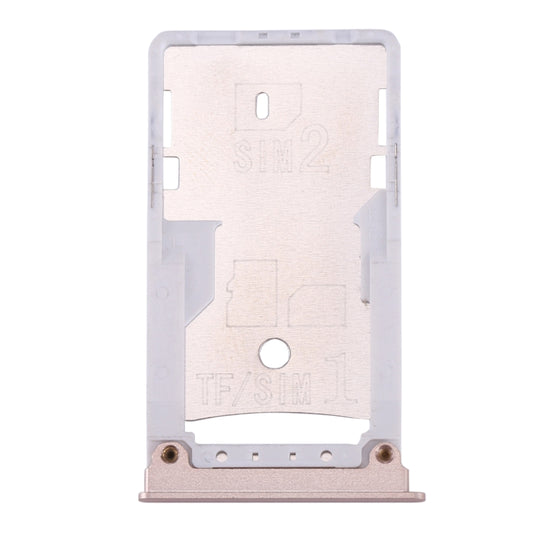 For Xiaomi Mi Max SIM & SIM / TF Card Tray(Gold) - Card Tray by buy2fix | Online Shopping UK | buy2fix