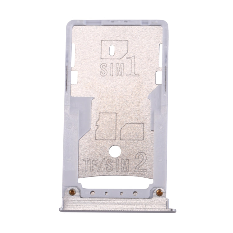 For Xiaomi Mi Max SIM & SIM / TF Card Tray(Silver) - Card Tray by buy2fix | Online Shopping UK | buy2fix