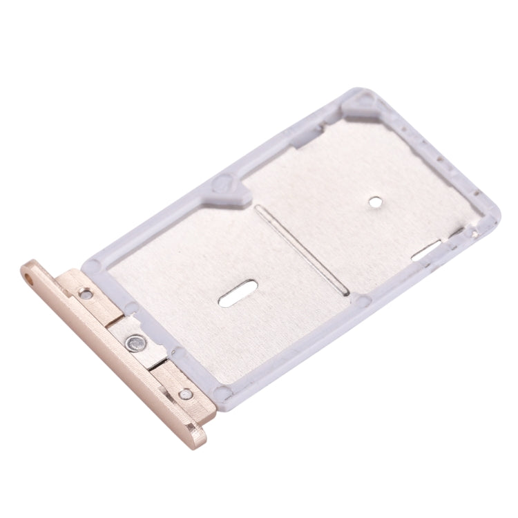 For Xiaomi Redmi Note 3 (MediaTek Version) SIM Card Tray(Gold) - Card Tray by buy2fix | Online Shopping UK | buy2fix