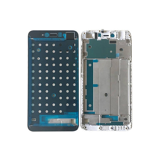 Front Housing LCD Frame Bezel for Xiaomi Redmi Note 5A / Y1 Lite(White) - Frame Bezel Plate by buy2fix | Online Shopping UK | buy2fix
