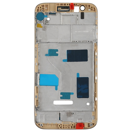 Front Housing LCD Frame Bezel Plate for Huawei G7 Plus(Gold) - Full Housing Cover by buy2fix | Online Shopping UK | buy2fix