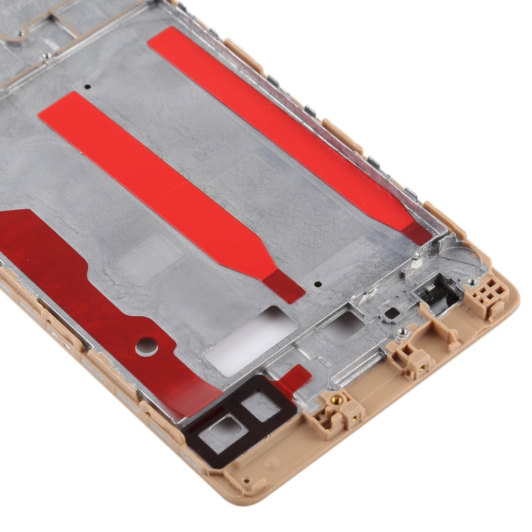 Front Housing LCD Frame Bezel Plate for Huawei P9(Gold) - Full Housing Cover by buy2fix | Online Shopping UK | buy2fix