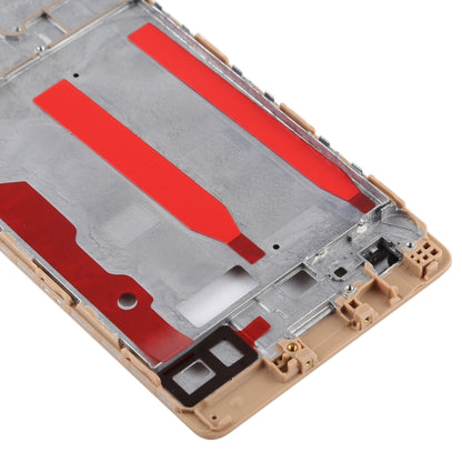 Front Housing LCD Frame Bezel Plate for Huawei P9(Gold) - Full Housing Cover by buy2fix | Online Shopping UK | buy2fix