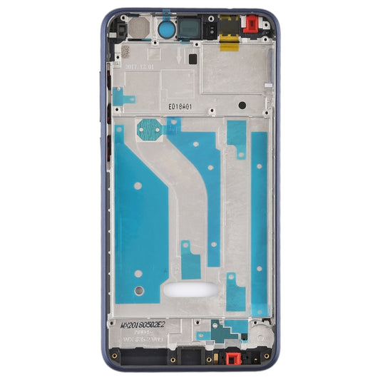 Middle Frame Bezel Plate with Side Keys for Huawei Honor 8 Lite(Blue) - Frame Bezel Plate by buy2fix | Online Shopping UK | buy2fix