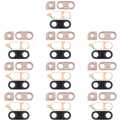 For Huawei Nova 4 10pcs Camera Lens Cover (Gold) - Camera Series by buy2fix | Online Shopping UK | buy2fix